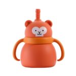 قمقمه کودک سیلیکونی طرح حیوانات 200ml 5