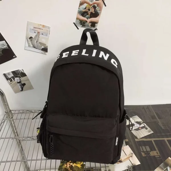کوله پشتی اسپرت فوق العاده سبک و کاربردی کد 9822 مشکی ژورنال