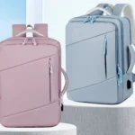 کوله پشتی سفری اسپرت مدل دو حالته + usb نمای رو به رو و جانبی