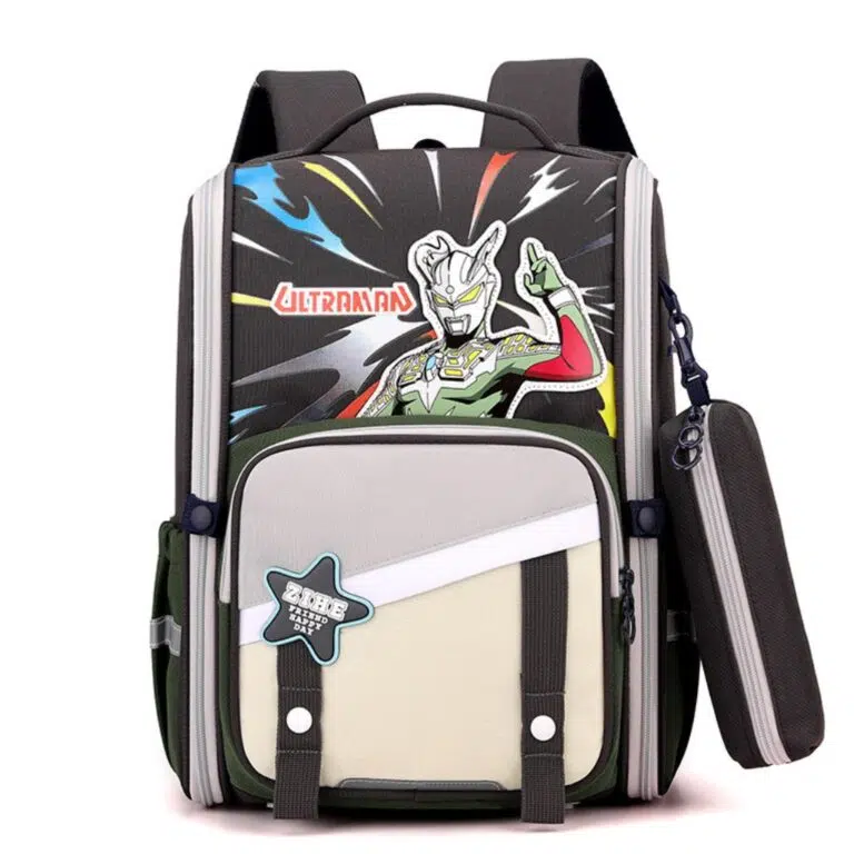 کیف مدرسه پسرانه طرح الترامن رنگ مشکی