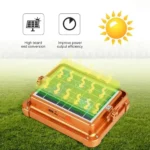 پروژکتور شارژی خورشیدی 1200 وات LED با چهار حالت نوردهی - Image 15