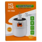 چراغ اضطراری خورشیدی 50 وات مدل HG-1566 2