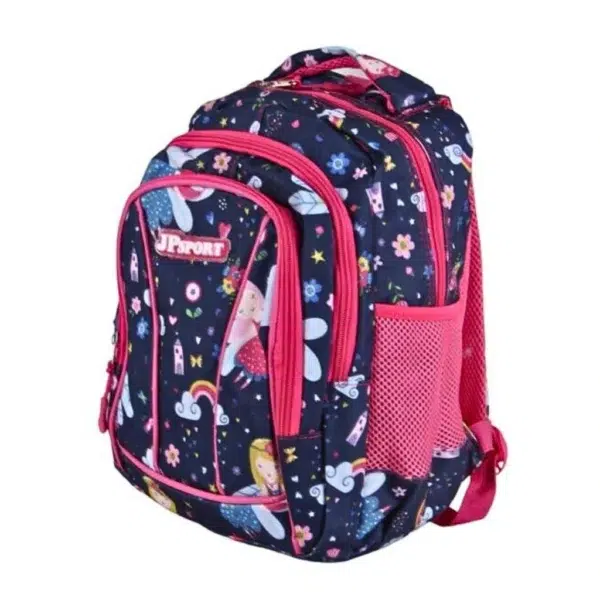 کوله پشتی دخترانه طرح پری ها کد 353-3