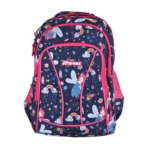 کوله پشتی دخترانه طرح پری ها کد 353-1