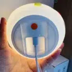 چراغ خواب سیلیکونی طرح کرومی با نور رنگی7