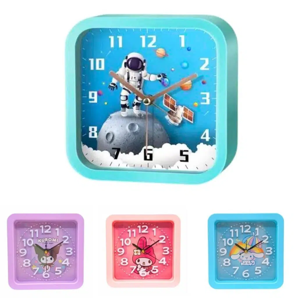 ساعت رومیزی زنگ دار طرح فانتزی کد 325-1 ساعت رومیزی زنگ دار طرح فانتزی کد 325-1