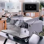 اسپرسو ساز صنعتی دو گروپ مولتی بویلر مدل T&Z KT-3 کد 1993 نمای مانیتور