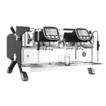 اسپرسو ساز صنعتی دو گروپ مولتی بویلر مدل T&Z KT-3 کد 1993 نمای کلی