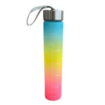 قمقمه اسپرت برند لیو پلاس حجم 300 ml سه رنگ آبی زرد صورتی