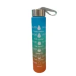 قمقمه اسپرت طرح مات حجم 300Ml رنگ نارنجی آبی