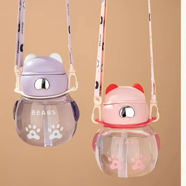 قمقمه کودک مدل نی دار طرح پنجه bears کد 0940 - Image 13
