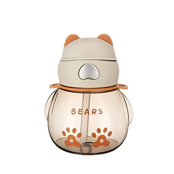 قمقمه کودک مدل نی دار طرح پنجه bears (1) 6