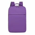 کوله پشتی دانشجویی مینیمال بنفش