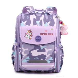 کوله پشتی صندوقی طرح یونیکورن یاسی