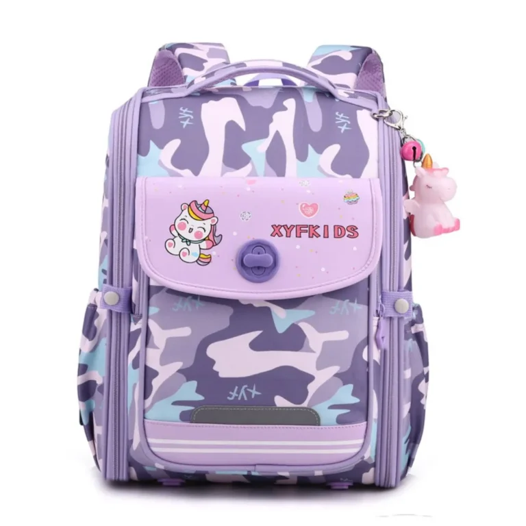 کوله پشتی صندوقی طرح یونیکورن یاسی