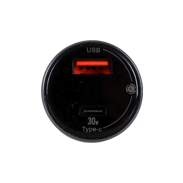 شارژر فندکی فست شارژ ۴۸ واتی دو پورت MOSSCO IK-47 با رقص نور و صفحه نمایش LED 2