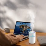 بخور سرد پرتابل H2O رطوبت ساز هوا با نورپردازی جذاب 3