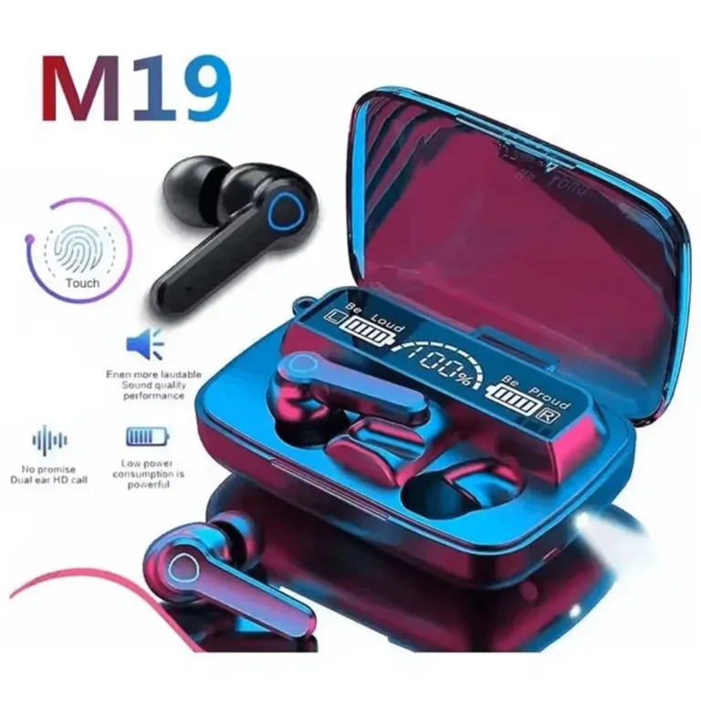 ایرپاد بی‌سیم M19 فست شارژ دارای پاور بانک 1