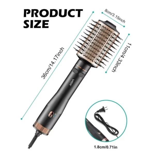 برس چرخشی و سشوار وی جی آر مدل V-494-4