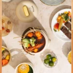 غذاساز و ظرف غذا برقی چند کاره نمای بالا