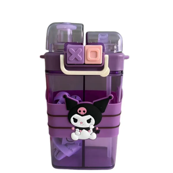 قمقه دو مخزنه مدل دو حالته طرح کارتونی طرح کرومی