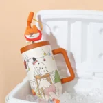 ماگ دسته دار فانتزی برند DILLER طرح سگ 2