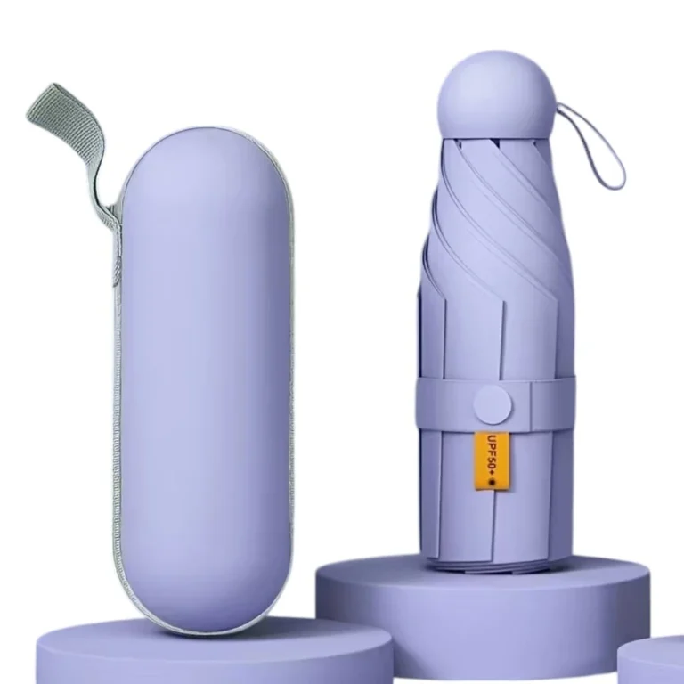 چتر تاشو کپسولی ضد آفتاب و باران کد 3408-15