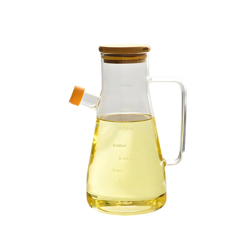 روغن ریز پیرکس درب بامبو 900ml نمای کلی
