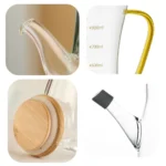 روغن ریز پیرکس شفاف 1000ml نمای 2