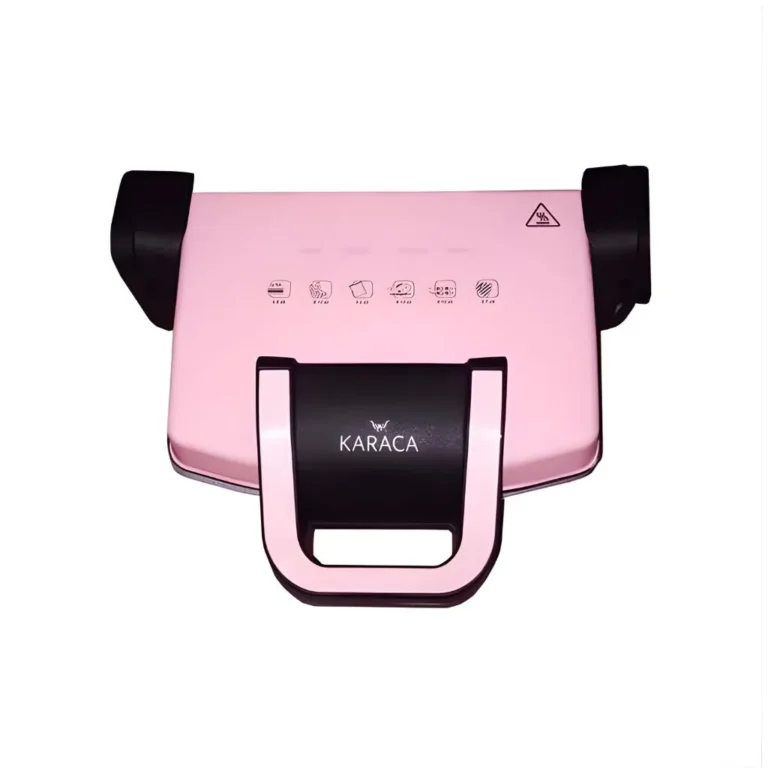 ساندویچ ساز و گریل کاراجا رنگ صورتی
