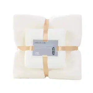 ست دو تکه حوله مسافرتی مدل میکروفایبر رنگ کرم