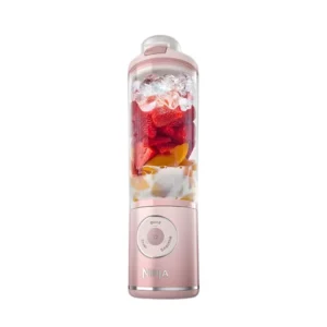 شیکر شارژی نینجا مدل BC251 گنجایش 650 Ml رنگ صورتی نمای رو به رو
