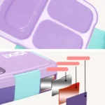 ظرف غذا استیل 3 محفظه ای مینیمال