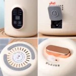 غذاساز و ظرف غذا برقی چند کاره 1200ml نمای جزئیات 2