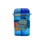 قمقمه دو مخزنه فانتزی طرح کارتونی رنگ آبی روشن