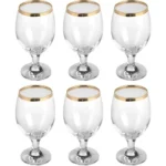 لیوان دور طلایی پاشاباغچه سری bistro تک عددی