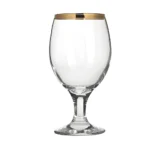 لیوان دور طلایی پاشاباغچه سری bistro تک عددی