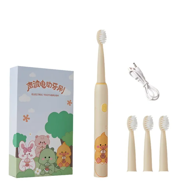 مسواک برقی کودک طرح حیوانات جوجه