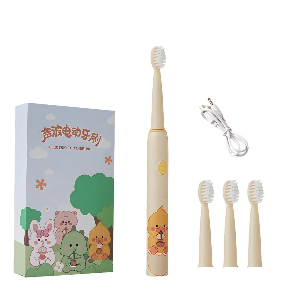 مسواک برقی کودک طرح حیوانات (1) مسواک برقی کودک طرح حیوانات جوجه