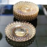 پیش دستی آنتیک شامپاینی طرح جنوا نمای کلی