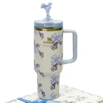 ماگ اورجینال استنلی LOVESHACKFANCY طرح Flowers مدل Quencher گنجایش 40oz - Image 16