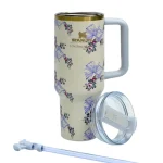 ماگ اورجینال استنلی LOVESHACKFANCY طرح Flowers مدل Quencher گنجایش 40oz - Image 19