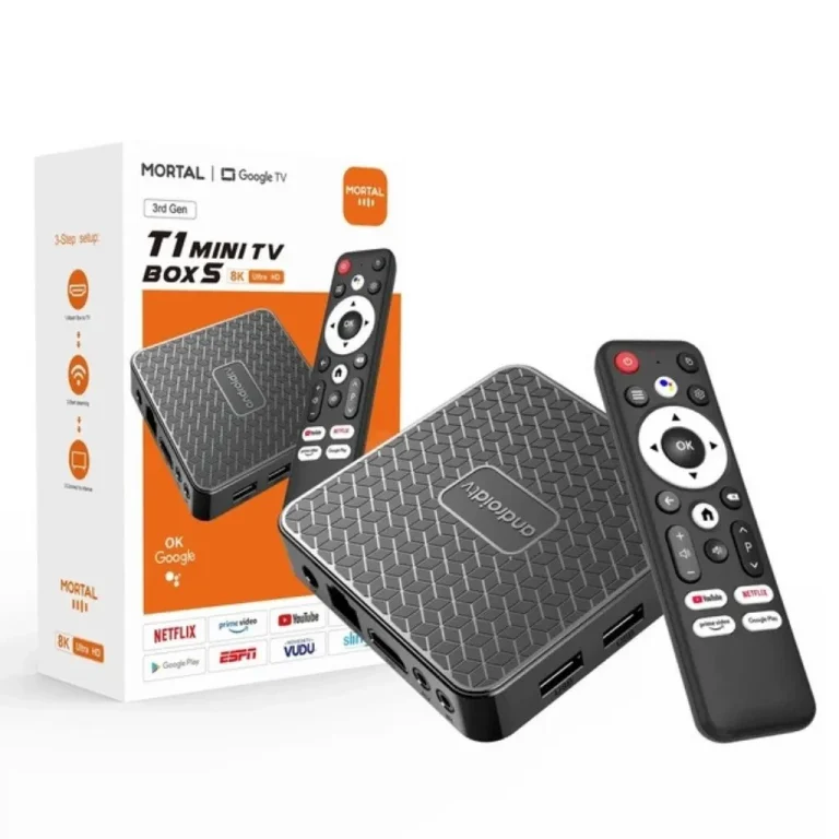 اندروید باکس Mortal T1 Mini S 8K-5