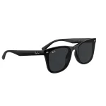 عینک آفتابی ریبن Wayfarer مدل RB2140 اورجینال رنگ مشکی براق نمای جانبی 2