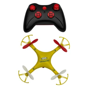 پهباد 4 پره مدل مینیون نمای دسته نمای پهباد و دسته