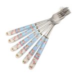 چنگال غذا خوری مدل آنجل سرامیکی