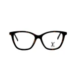 فریم عینک طبی Louis Vuitton مربعی مدل Z1786E رنگ لاکپشتی نمای رو به رو