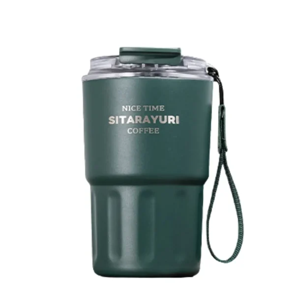تراول ماگ درب شفاف برند SYTARAYURI سبز