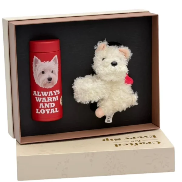 پک هدیه لاکچری تراول ماگ و عروسک LOVE TEDDY برند DIYI