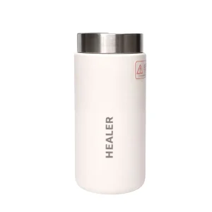 مینی فلاسک جیبی قهوه و اسپرسو استیل 170ML کرمی